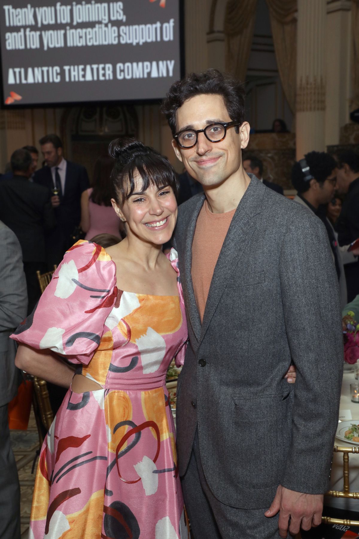 Patricia Delgado and Justin Peck at 