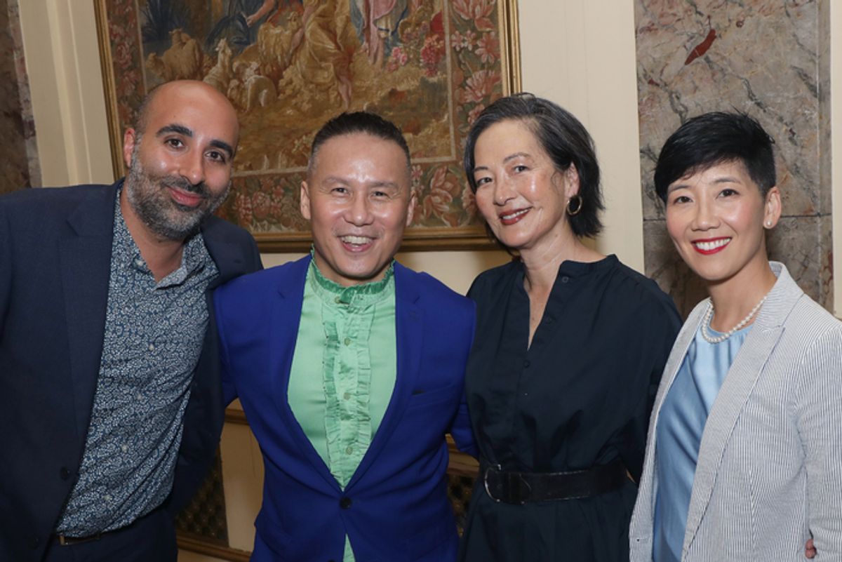 Shayan Lotfi, BD Wong, Rosalind Chao, and Jennifer Chang at 