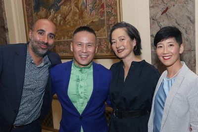 Shayan Lotfi, BD Wong, Rosalind Chao, and Jennifer Chang Photo