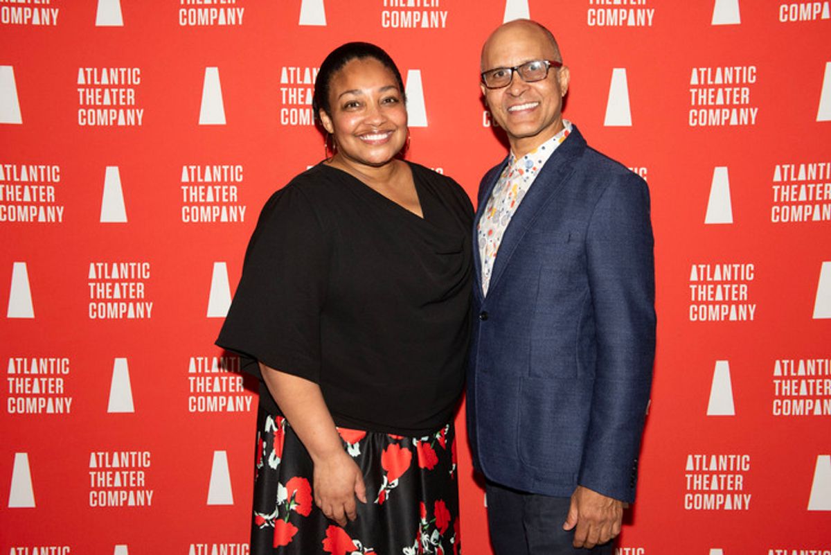 Natalie Venetia Belcon and Julio Monge  at 