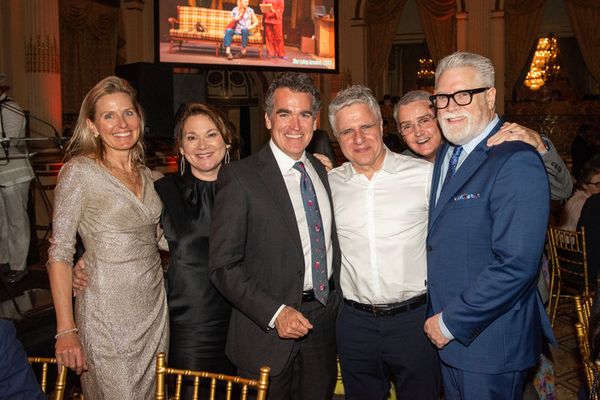 Jennifer Prescott, Brian D’Arcy James, Neil Pepe, Jeffory Lawson and guests Photo