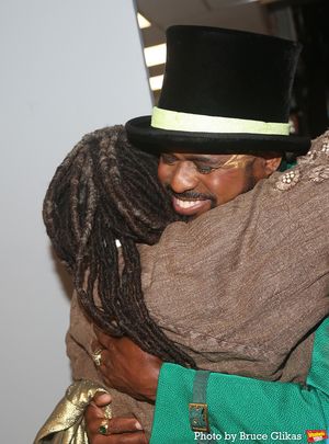 Whoopi Goldberg and Wayne Brady Photo