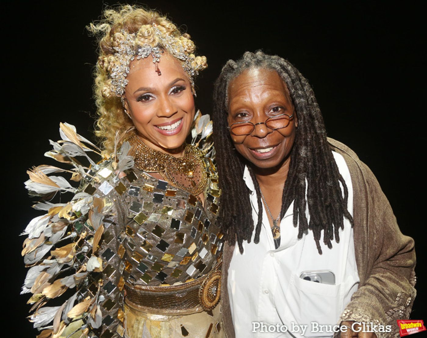 Photos: Whoopi Goldberg Visits THE WIZ On Broadway  Image