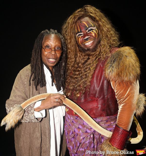 Whoopi Goldberg and Kyle Ramar Freeman Photo