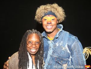 Whoopi Goldberg and Avery Wilson Photo