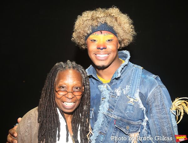 Whoopi Goldberg and Avery Wilson Photo