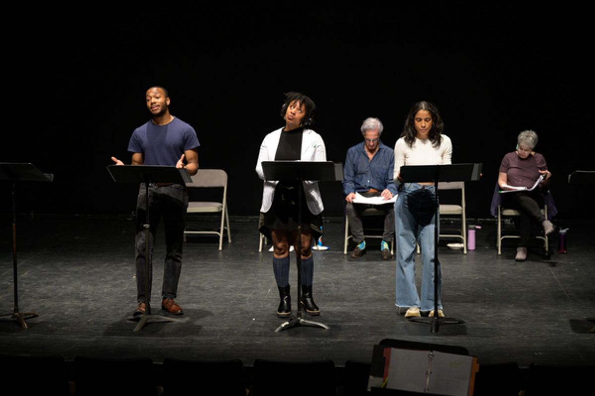 Jevon Donaldson, Almeria Campbell, Ilda Mason at 