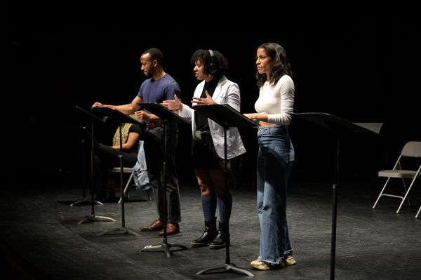 Jevon Donaldson, Almeria Campbell, Ilda Mason Photo