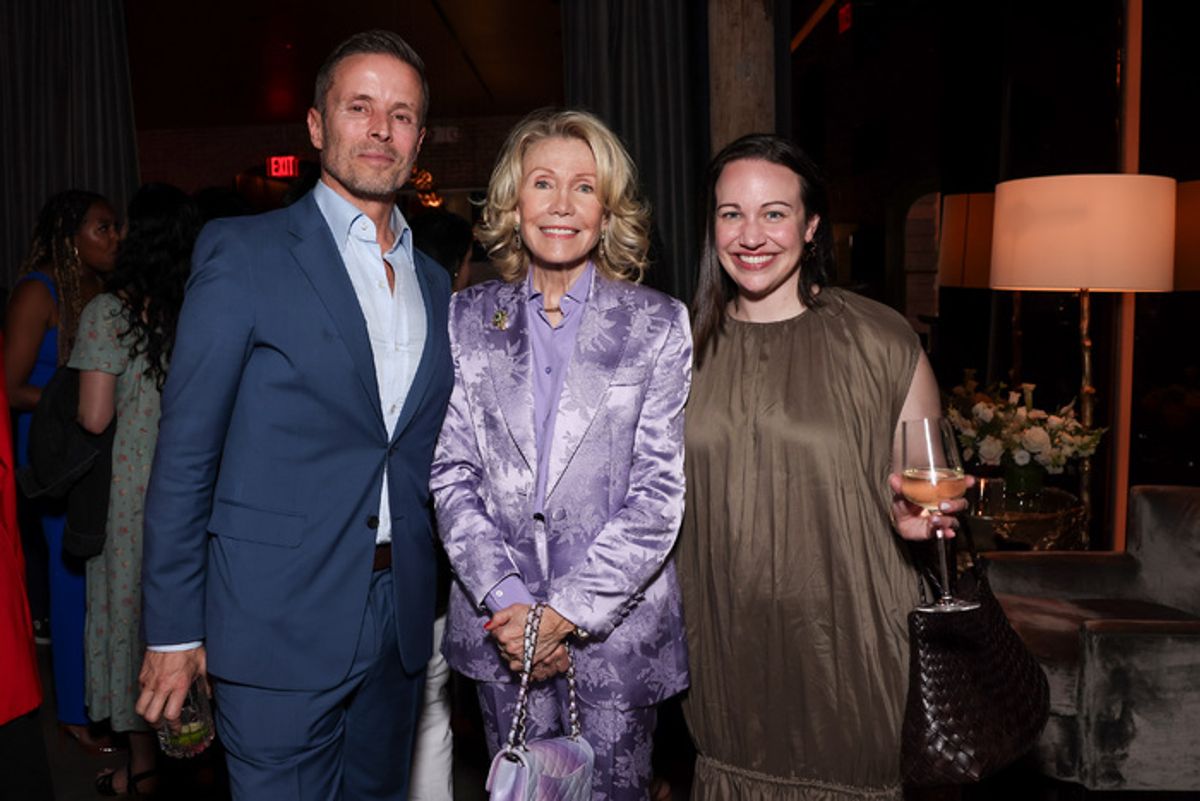 Joe Machota, Christine Schwarzman and Megan O’Keefe  at 