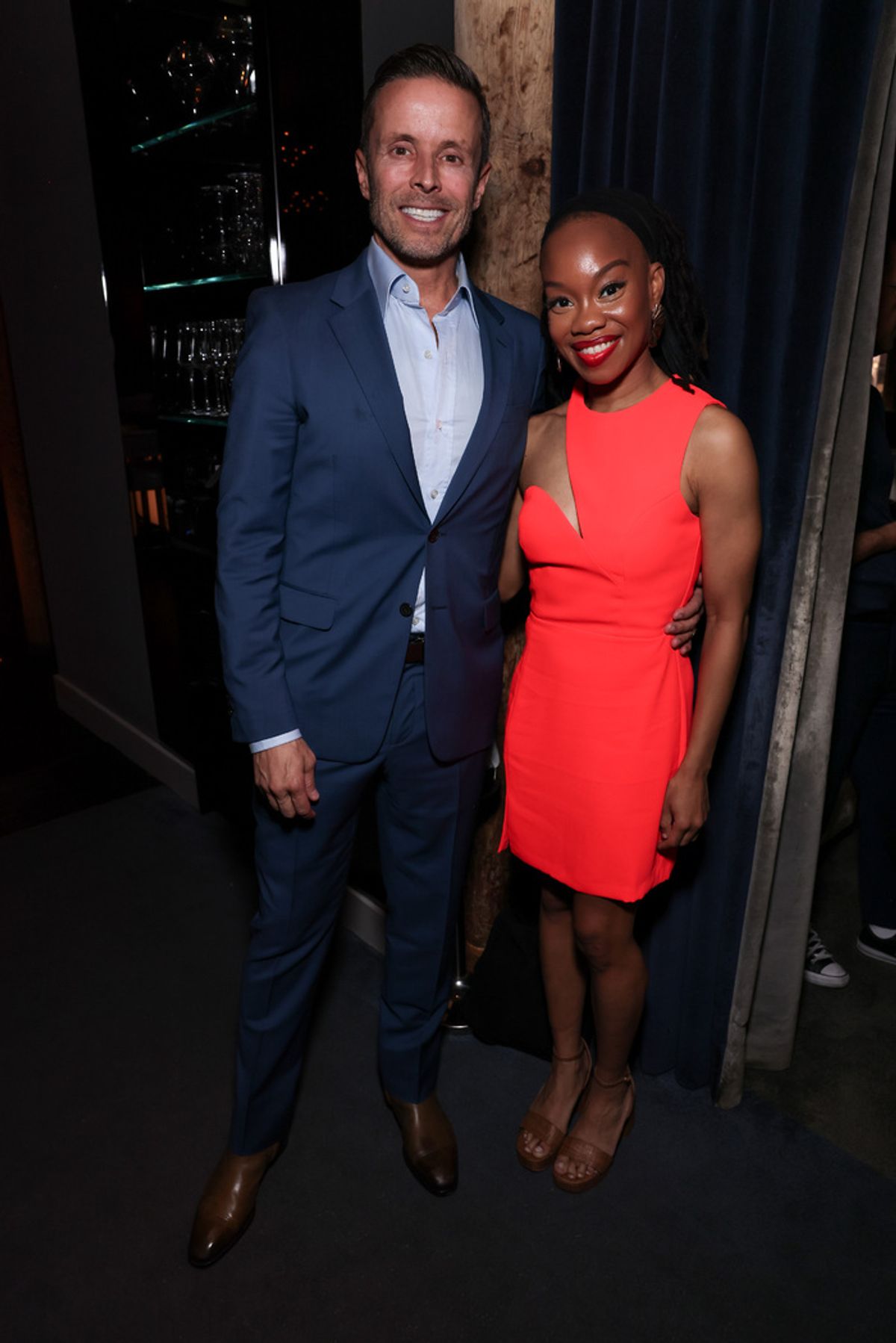 Joe Machota and Camille Brown  at 