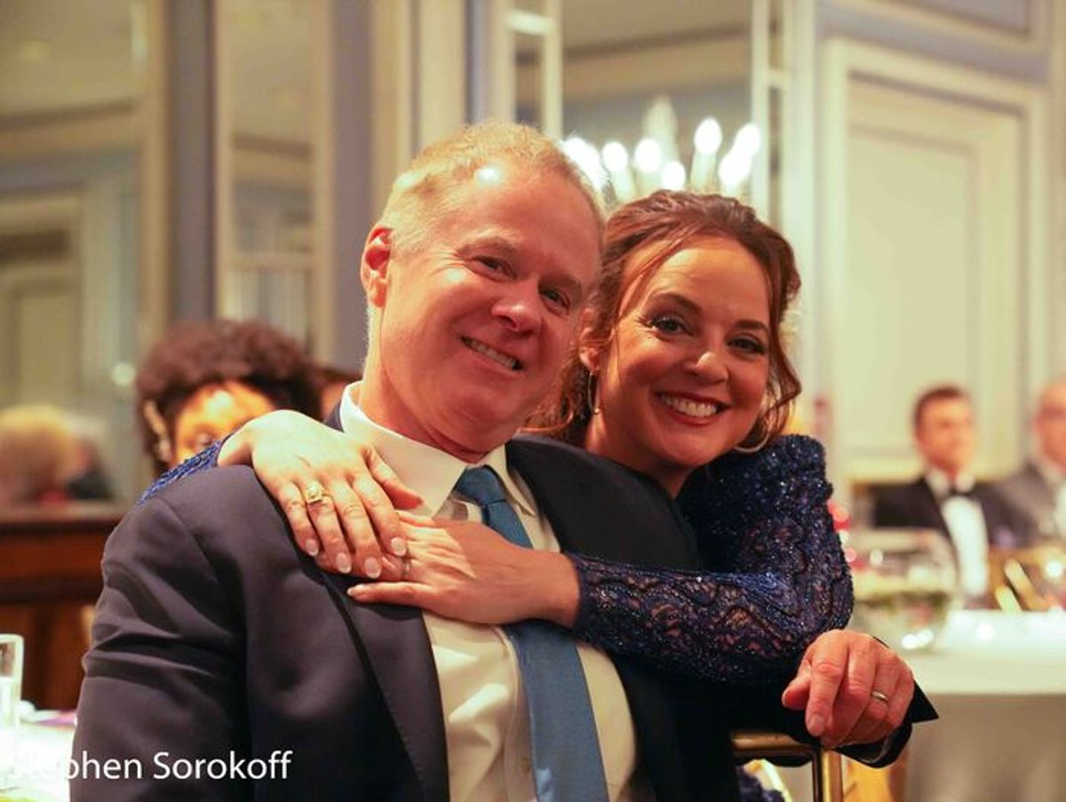Patrick McEnroe & Melissa Errico at 
