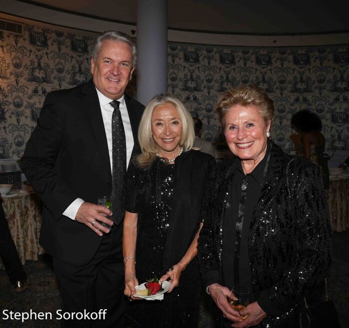 Richard Hillman, Eda Sorokoff, Lorna-Dallas Brown at 