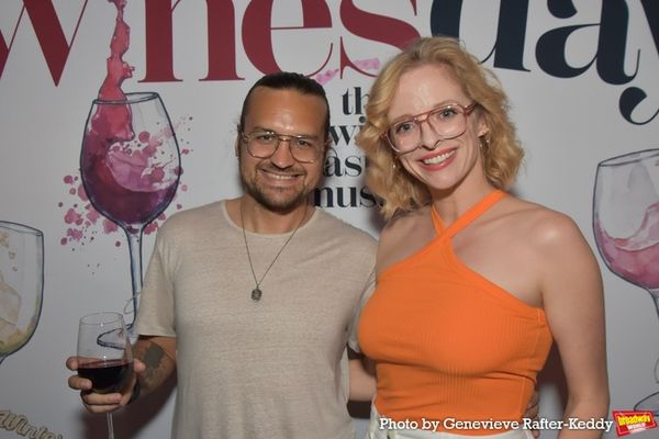 Alec Bart (Music Director) and Emily Blake Anderson Photo