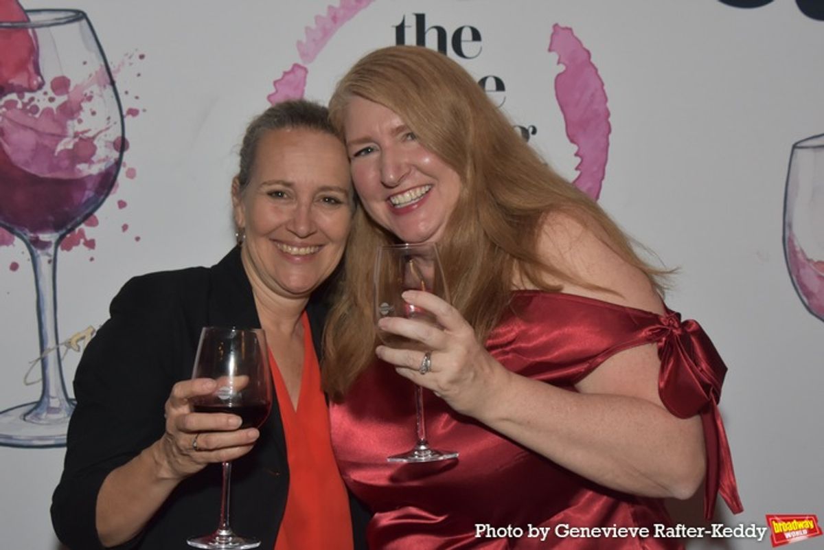 Kathryn Eader (Lighting Designer) and Jenne Wason at 