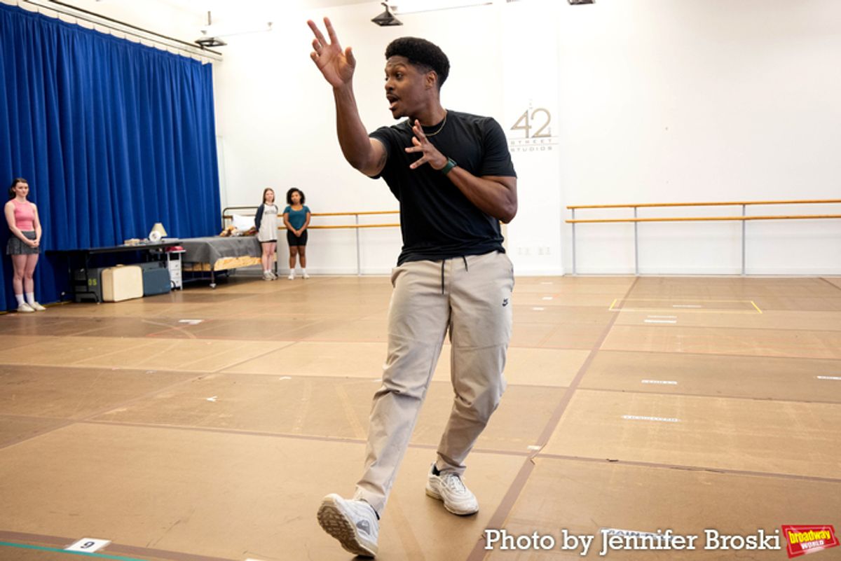 Ephraim Sykes at Photos: Inside Rehearsals for BYE BYE BIRDIE at the Kennedy Center