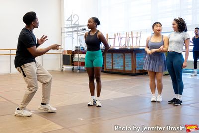 Ephraim Sykes and the cast of BYE BYE BIRDIE Photo