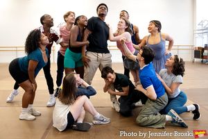 Ephraim Sykes, Ashlyn Maddox, and the cast of BYE BYE BIRDIE @ BroadwayWorld Ephraim Sykes, Ashlyn Maddox, and the cast of BYE BYE BIRDIE Photo