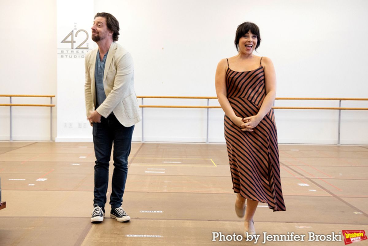 Christian Borle, Krysta Rodriguez at 