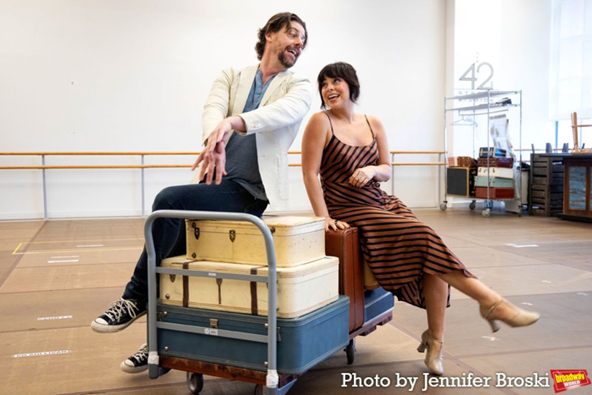 Christian Borle, Krysta Rodriguez at 