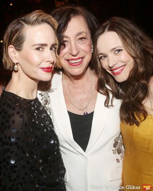 Sarah Paulson. MTC Artistic Director Lynne Meadow and Rachel McAdams  Photo