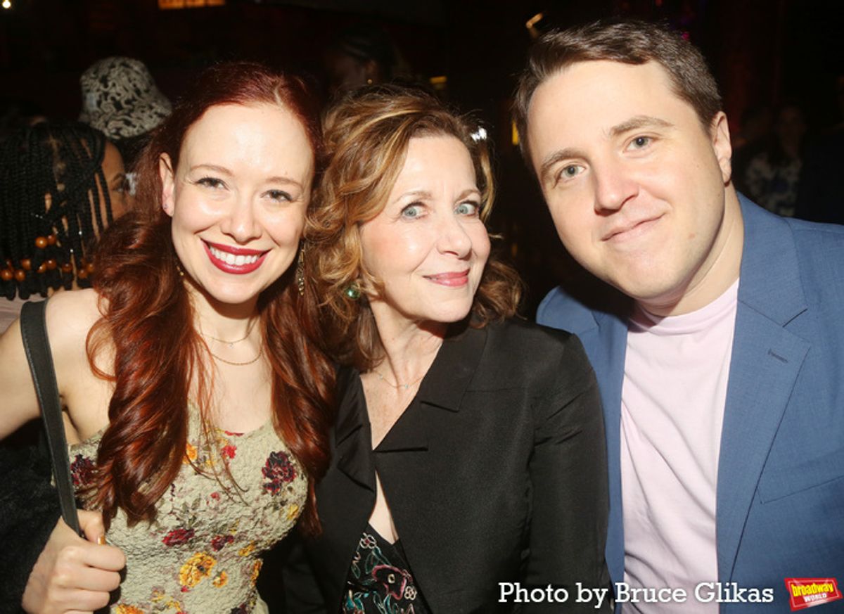 Molly Ranson, Betsy Aidem and Joshua Harmon at 