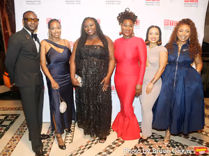 Michael Oloyede, Whitney White, Jocelyn Bioh, Zenzi Williams, Kalyne Coleman and Niki Photo