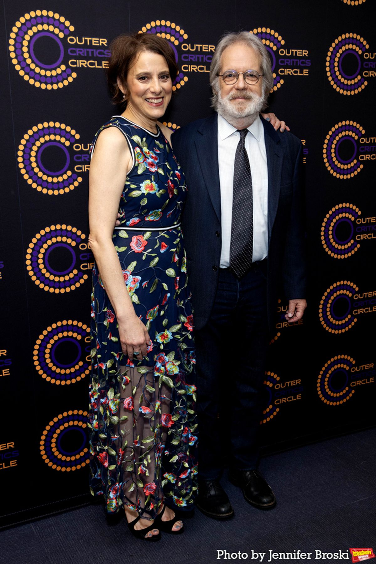 Judy Kuhn, John Weidman at 