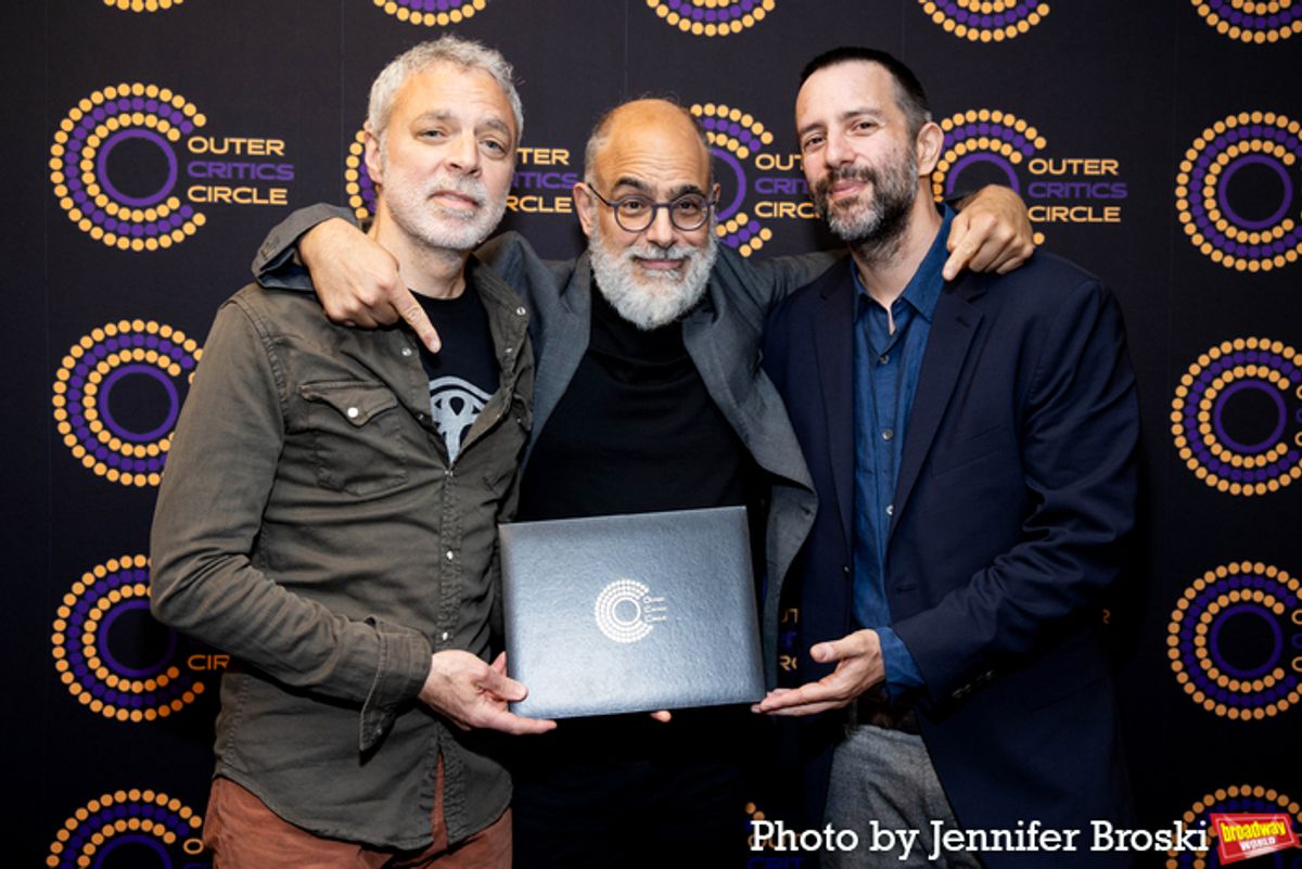 Erik Della Penna, David Yazbek, Itamar Moses at 