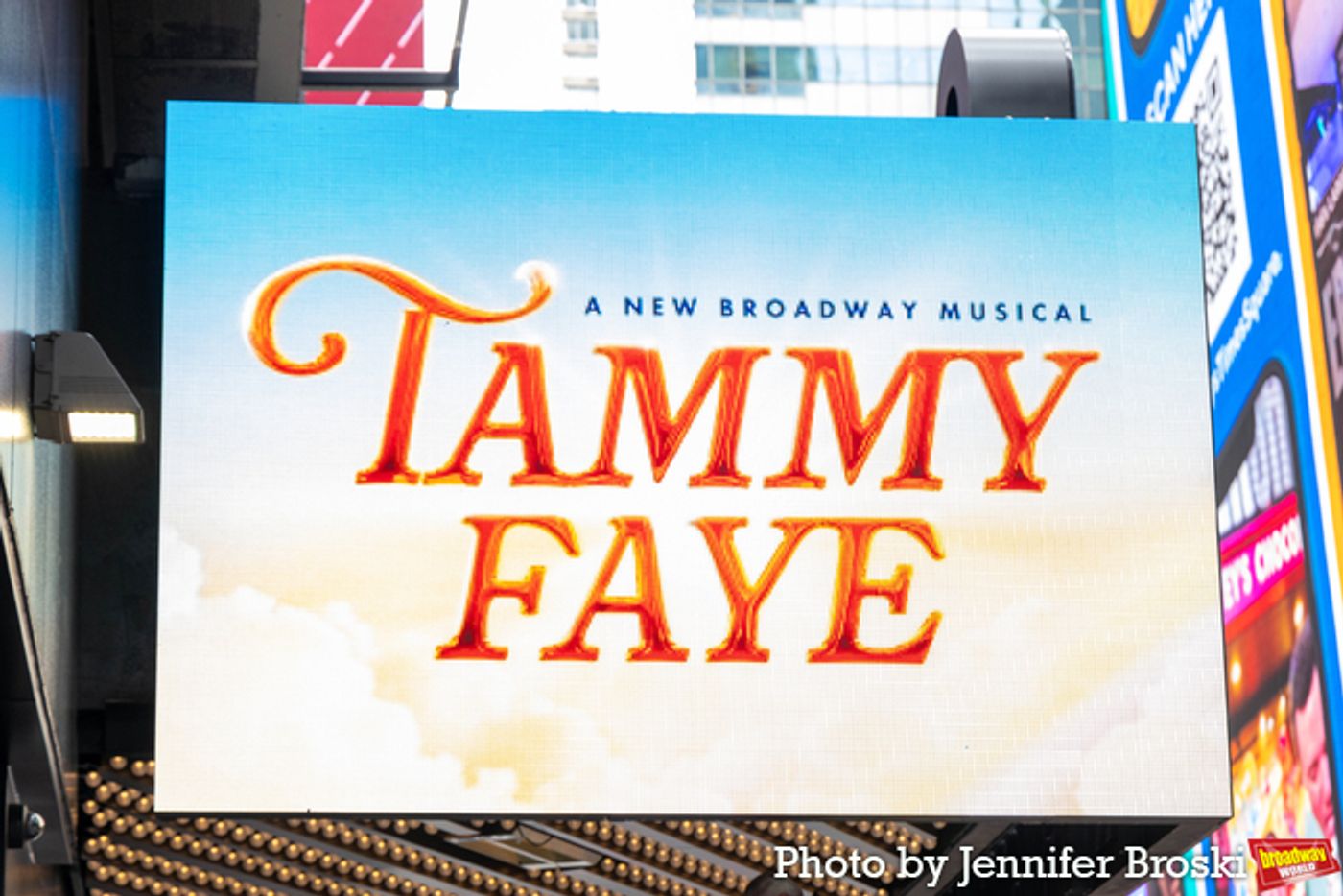 Up on the Marquee: TAMMY FAYE  Image