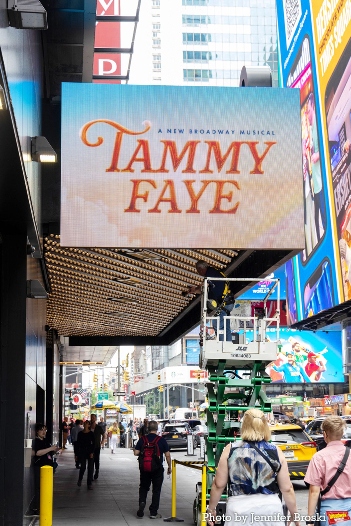 Up on the Marquee: TAMMY FAYE  Image