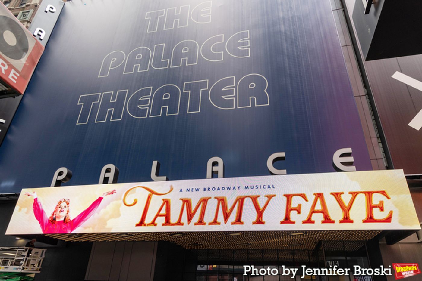 Up on the Marquee: TAMMY FAYE  Image