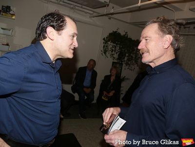 Michael Stuhlbarg and Bryan Cranston Photo