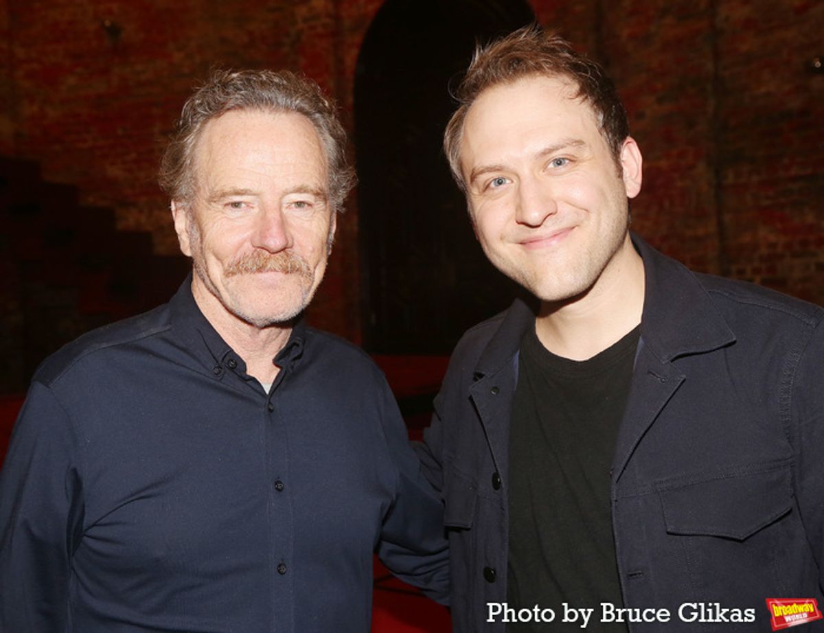 Bryan Cranston and Nick Rehberger at 