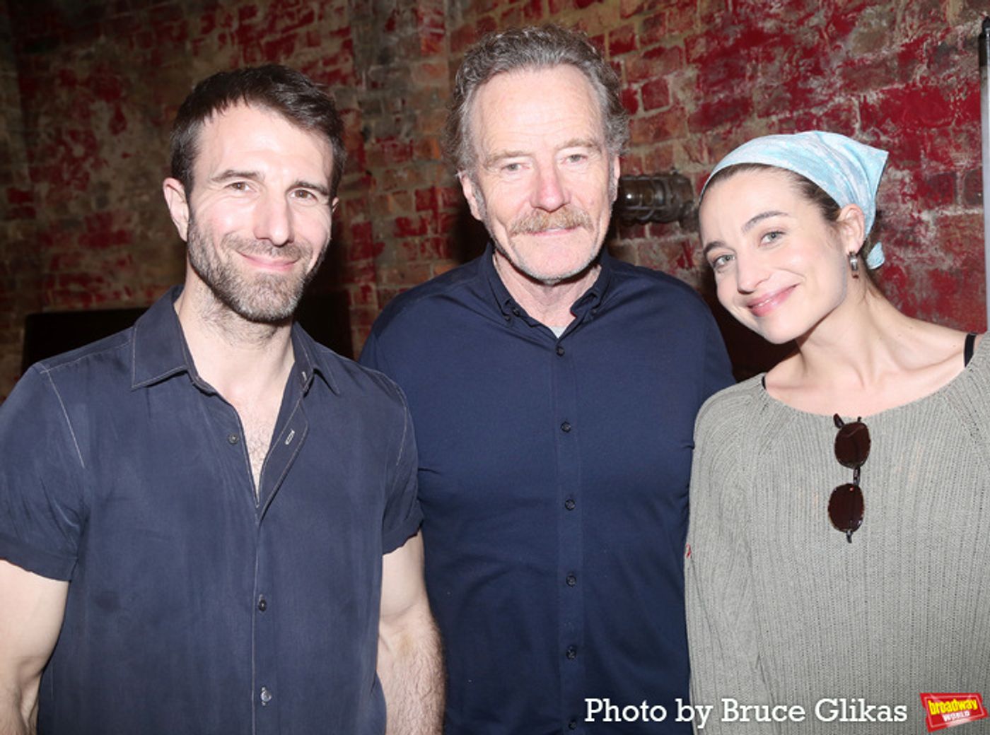 Photos: PATRIOTS On Broadway Welcomes Tony-Winner Bryan Cranston for A Backstage Visit  Image
