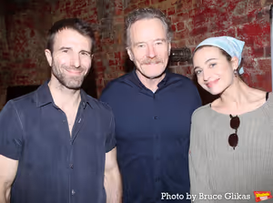 Alex Hurt, Bryan Cranston and Stella Baker @ BroadwayWorld Alex Hurt, Bryan Cranston and Stella Baker Photo