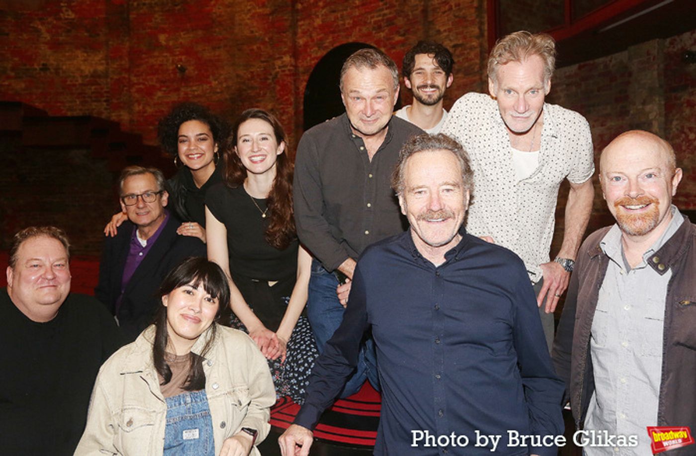 Photos: PATRIOTS On Broadway Welcomes Tony-Winner Bryan Cranston for A Backstage Visit  Image