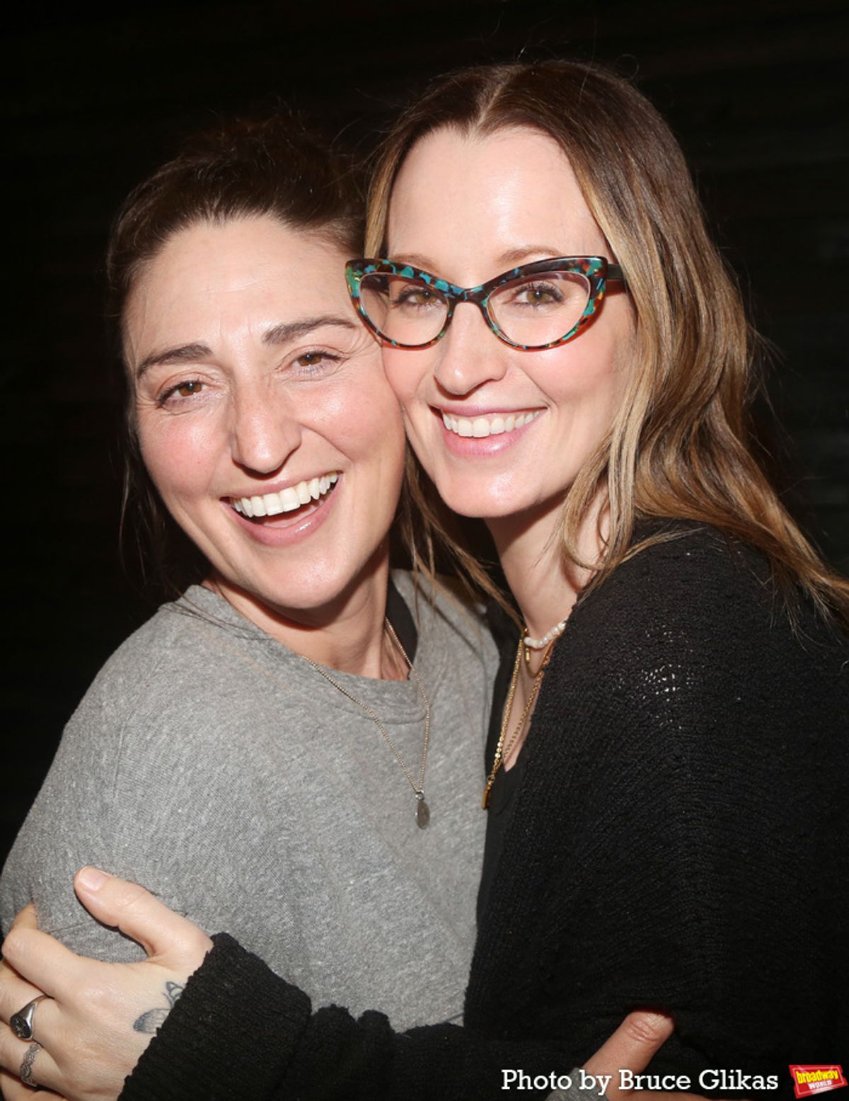 Sara Bareilles and Ingrid Michaelson at 