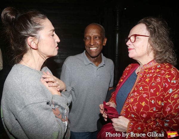 Sara Bareilles, Dorian Harewood and Maryann Plunkett Photo