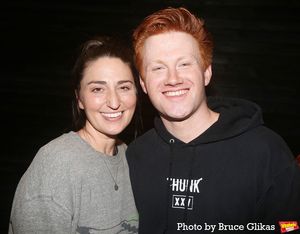 Sara Bareilles and Carson Stewart @ BroadwayWorld Sara Bareilles and Carson Stewart Photo