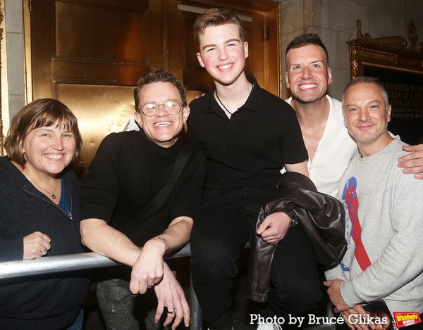 Lee Armitage, Michael D'Angora, Iain Armitage, Tom D'Angora and Euan Morton Photo