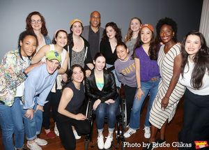 New Jersey Senator Cory Booker and The Cast of "Suffs" Photo