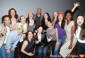 New Jersey Senator Cory Booker and The Cast of "Suffs" Photo