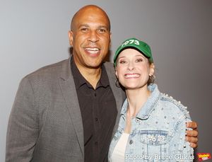 New Jersey Senator Cory Booker and Dana Costello Photo