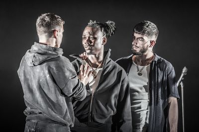 Tom Holland, Joshua-Alexander Williams, Nima Taleghani Photo