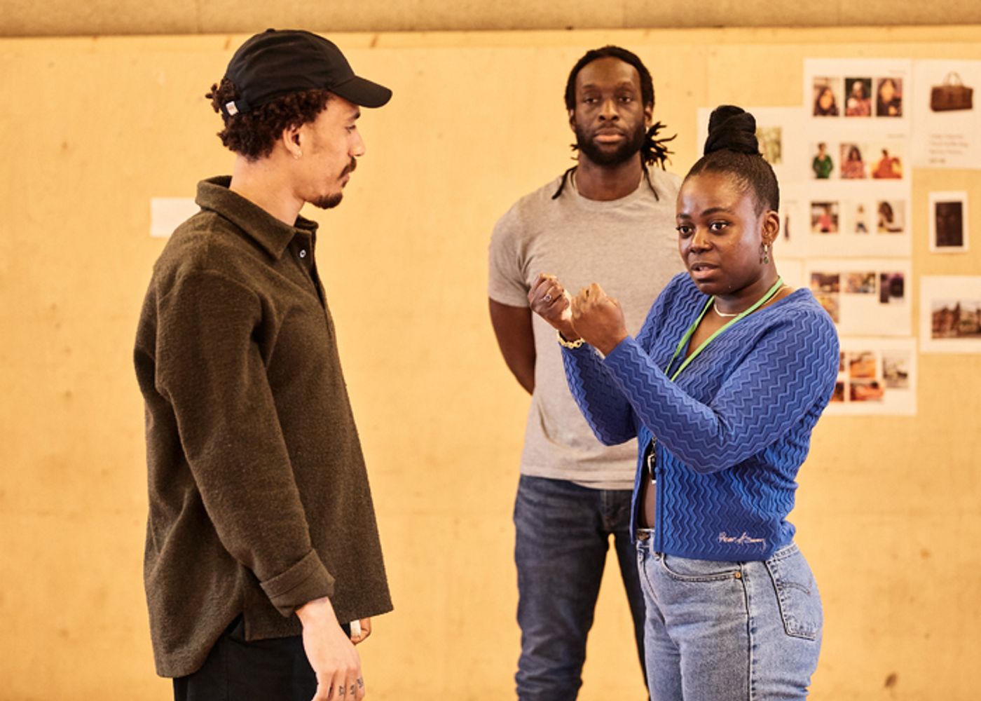 Photos: Inside Rehearsal For MY FATHER'S FABLE at the Bush Theatre  Image