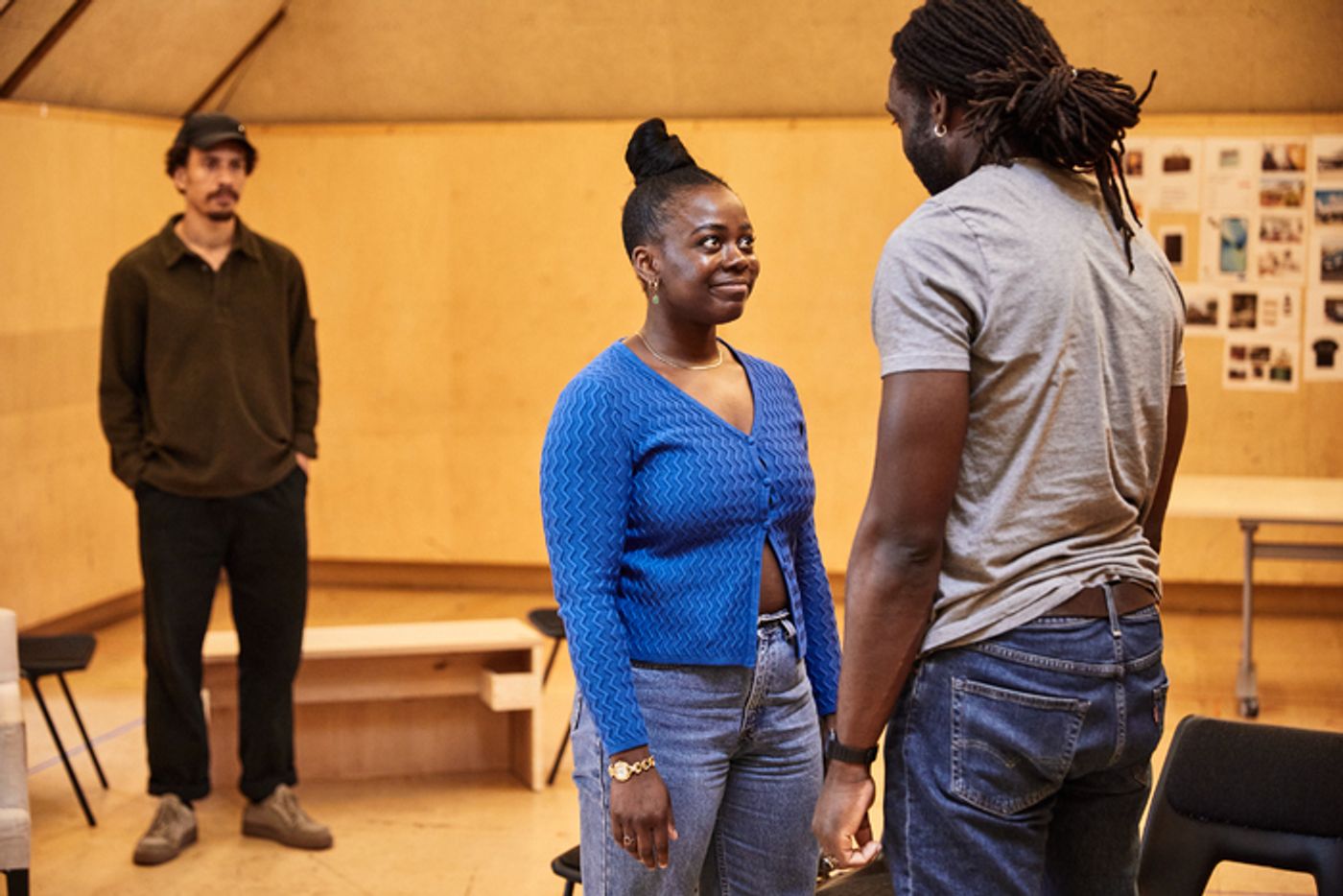 Photos: Inside Rehearsal For MY FATHER'S FABLE at the Bush Theatre  Image