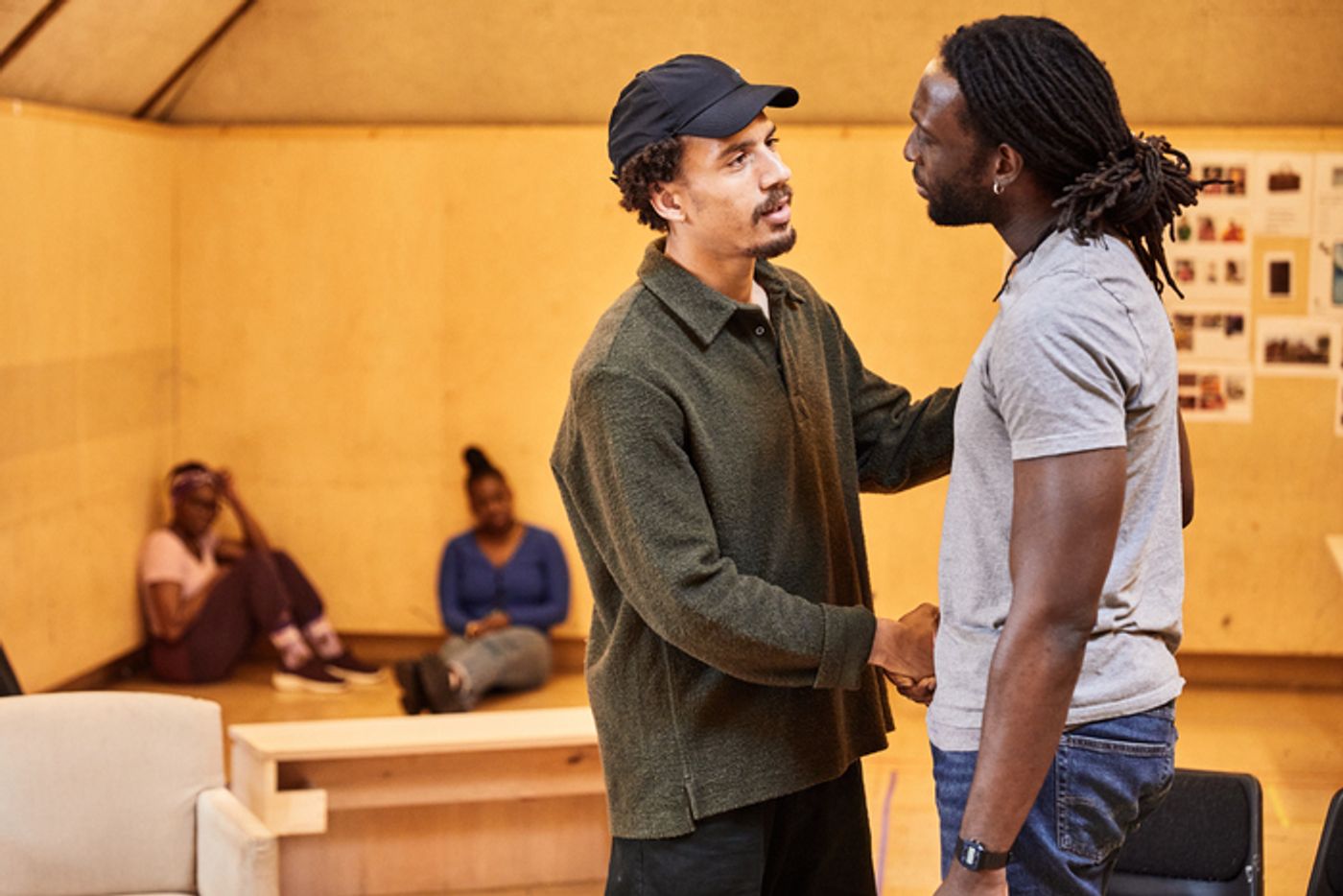 Photos: Inside Rehearsal For MY FATHER'S FABLE at the Bush Theatre  Image