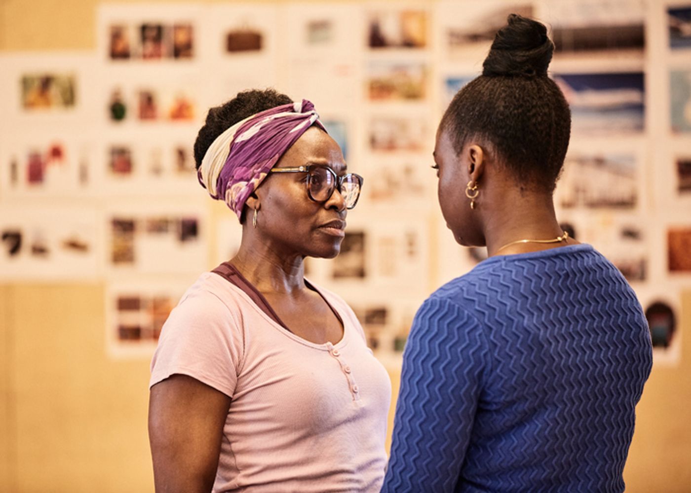 Photos: Inside Rehearsal For MY FATHER'S FABLE at the Bush Theatre  Image