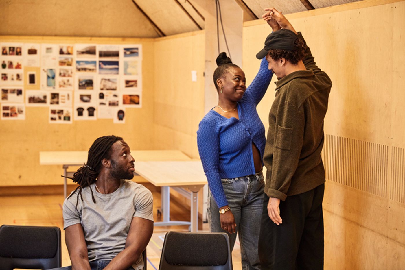 Photos: Inside Rehearsal For MY FATHER'S FABLE at the Bush Theatre  Image