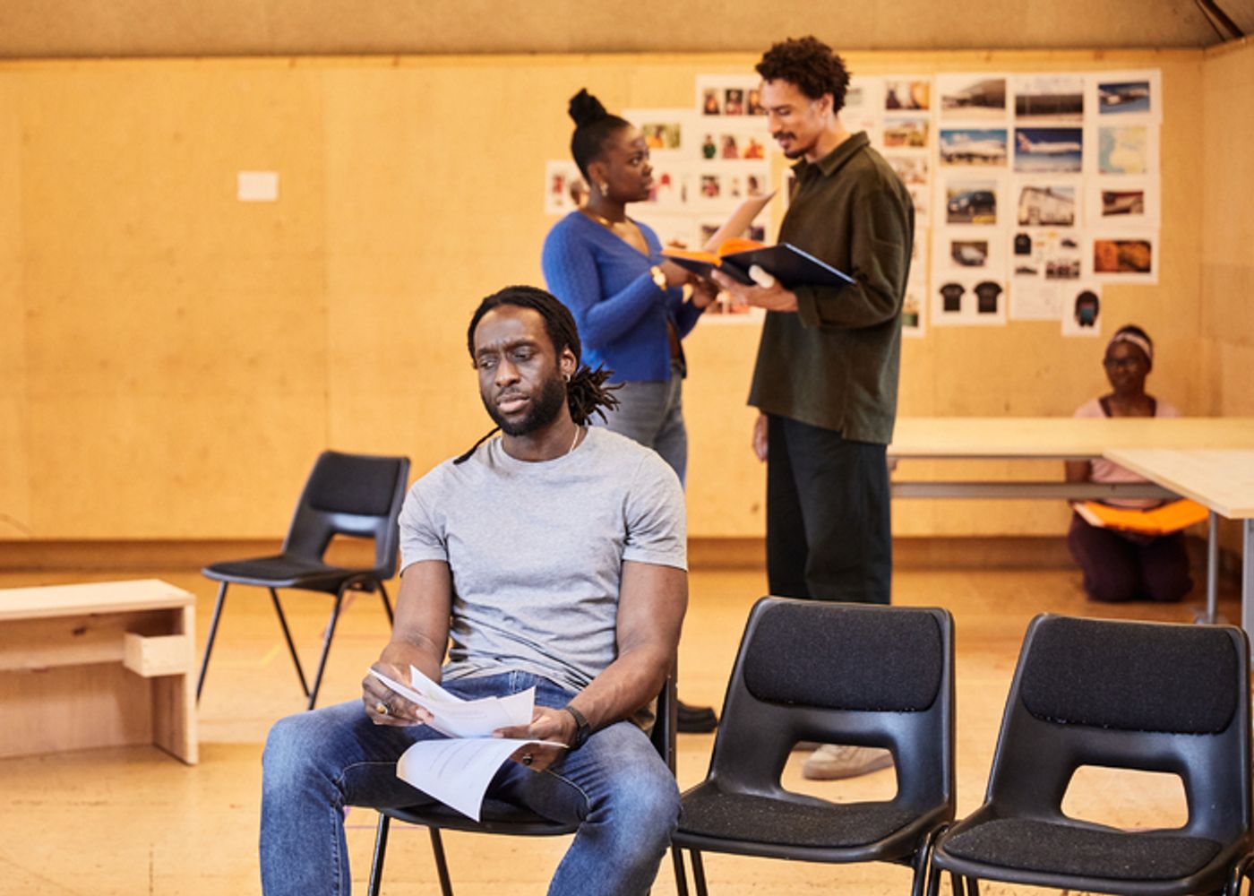 Photos: Inside Rehearsal For MY FATHER'S FABLE at the Bush Theatre  Image